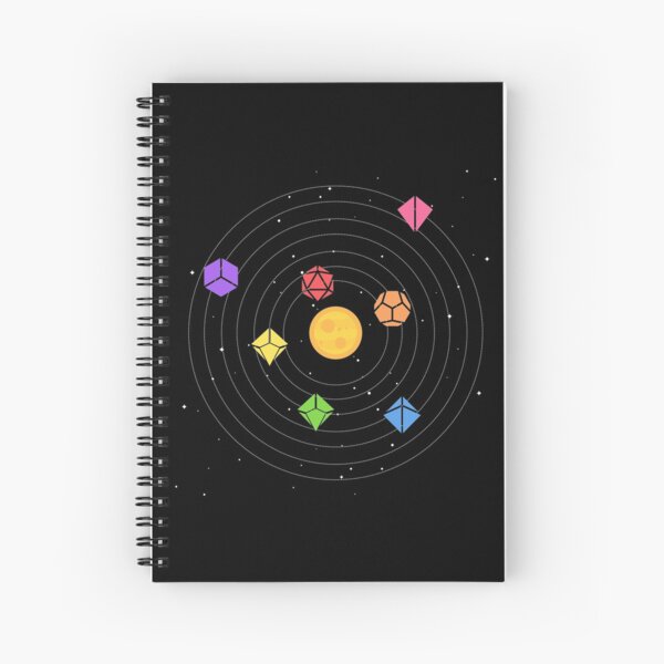Item preview, Solar System Polyhedral Dice Set Nerdy Tabletop RPG Gamer designed and sold by pixeptional.