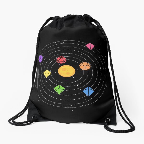 Item preview, Solar System Polyhedral Dice Set Nerdy Tabletop RPG Gamer designed and sold by pixeptional.