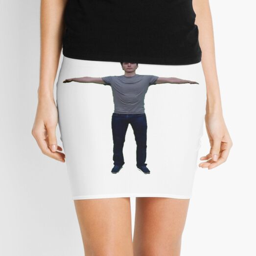 T-Posing Jerma985 Mini Skirt