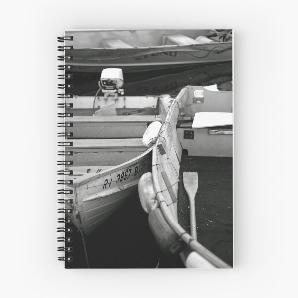 Item preview, b&w skiffs at bay designed and sold by apsjphotography.