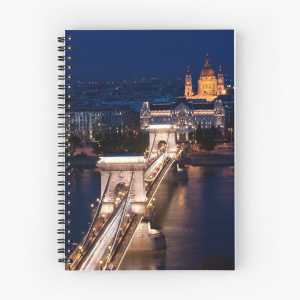 Item preview, Chain Bridge and the Danube by Night designed and sold by Cliff Williams.
