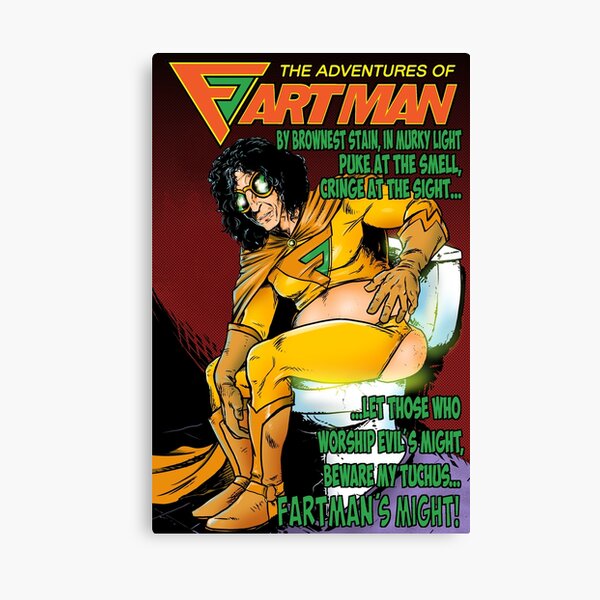 Item preview, the Adventures of Fartman designed and sold by Kjfrear.