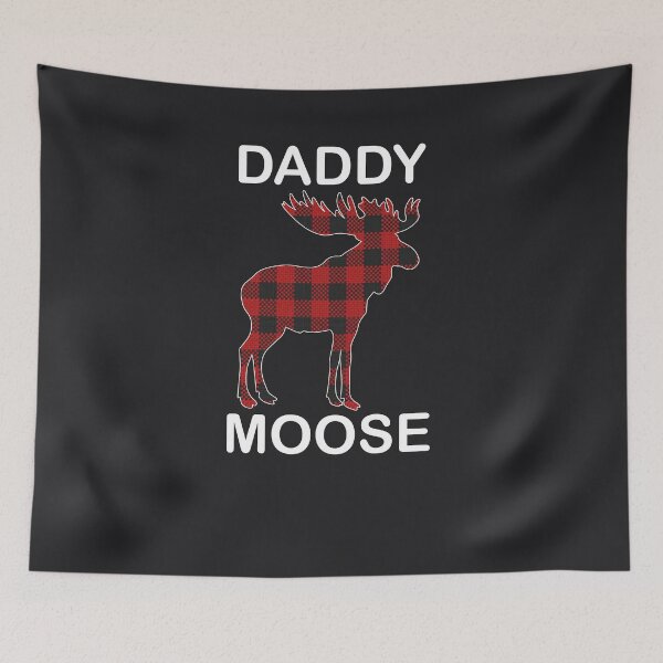 Item preview, Daddy Moose | Red Plaid Buffalo Matching Family Pajama designed and sold by melsens.