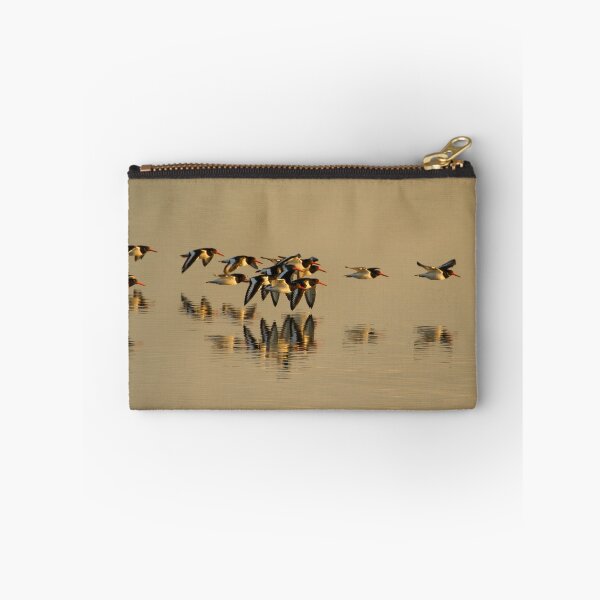 Item preview, Oystercatchers in flight designed and sold by Jon Lees.