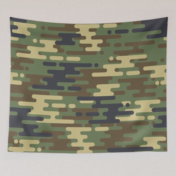 Item preview, Abstract Camouflage Pattern designed and sold by stylebytara.