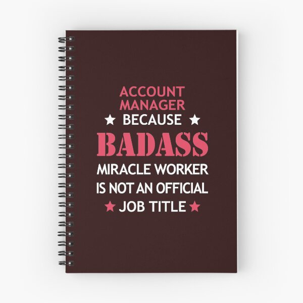 Item preview, Account Manager Badass Birthday Funny Christmas Gift designed and sold by smily-tees.