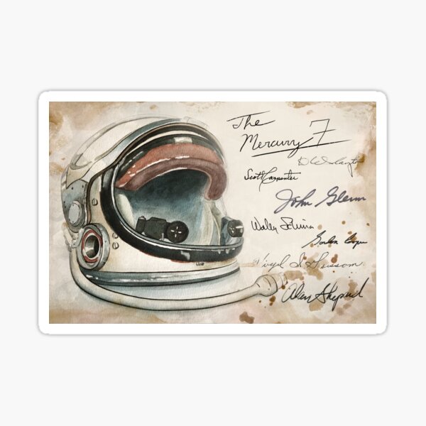 The Mercury 7 Sticker