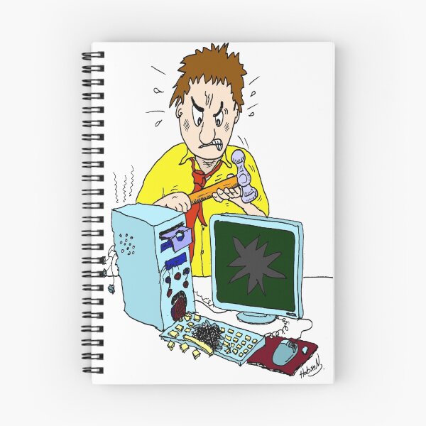 Artikelvorschau, Computer Rage entworfen und verkauft von Mike HobsoN.