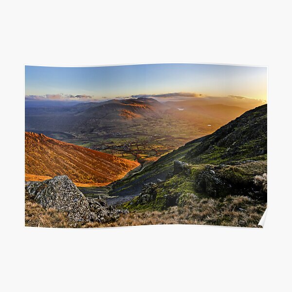 Blencathra Sunset Poster