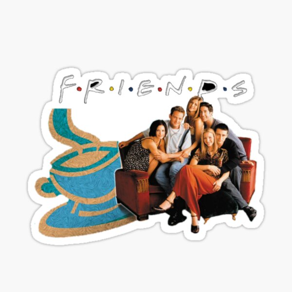 Friends Stickers, Redbubble