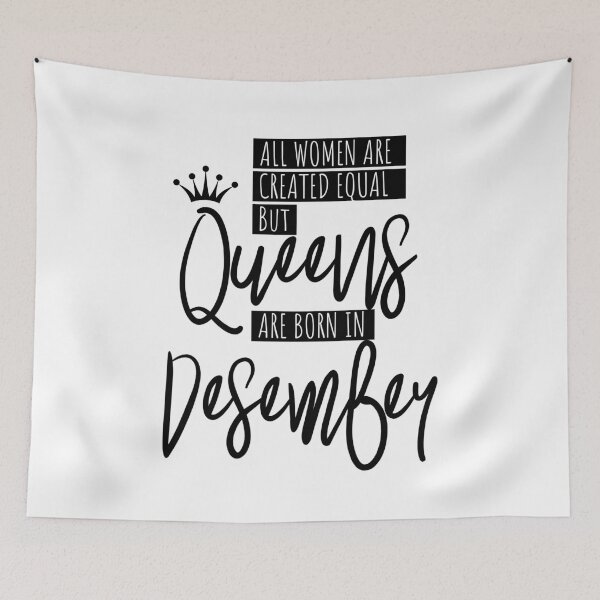 Item preview, Queens Are Born In December  designed and sold by IvonDesign.