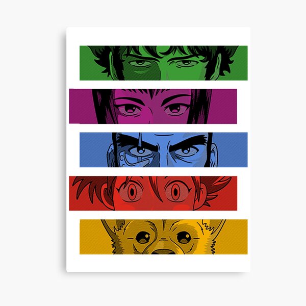 Cowboy bebop Team Canvas Print