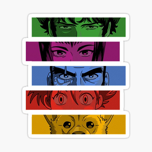 Cowboy bebop Team Sticker