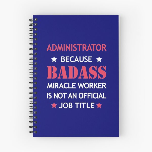 Item preview, Administrator Badass Birthday Funny Christmas Gift designed and sold by smily-tees.