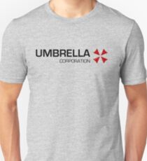Umbrella Corps - Black text Unisex T-Shirt