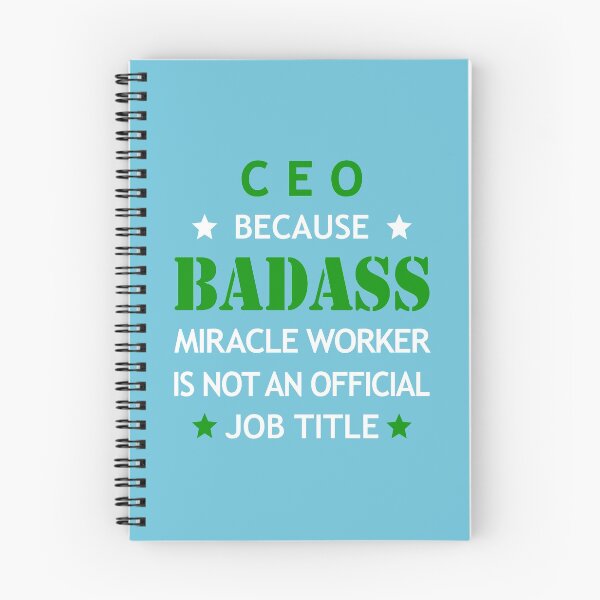 Item preview, CEO Badass Birthday Funny Christmas Gift designed and sold by smily-tees.