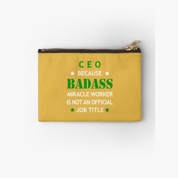 Item preview, CEO Badass Birthday Funny Christmas Gift designed and sold by smily-tees.