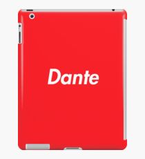 Hello My Name Is Dante Name Tag iPad Case/Skin