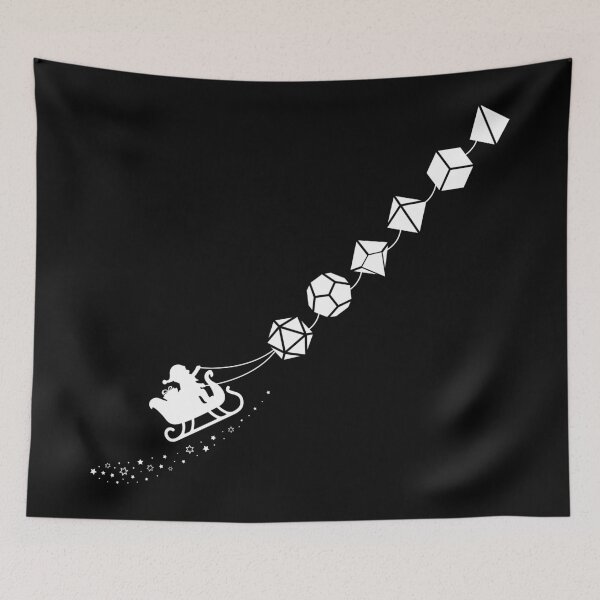 Item preview, Geeky Polyhedral Dice Set Christmas Special Tabletop RPG Gaming designed and sold by pixeptional.