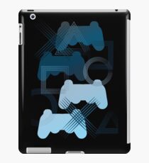 PS3 Gaming blue iPad Case/Skin
