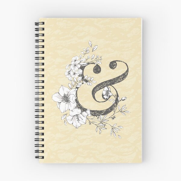Item preview, Flowered Initials - Lemon - & designed and sold by Anguru.