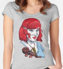 Baby Bluegrass t-shirt Women's Fitted Scoop T-Shirt