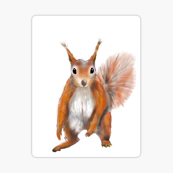 Item preview, Red Squirrel designed and sold by Michele Winfield.