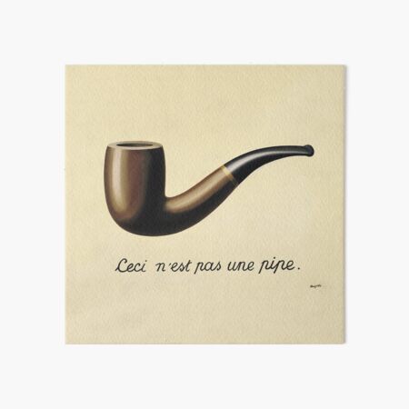 Aperçu de l'œuvre Ceci n'est pas une pipe créée et vendue par GuyBlank.