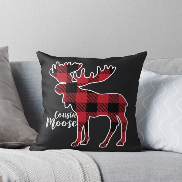 Item preview, Red Plaid Moose designed and sold by melsens.