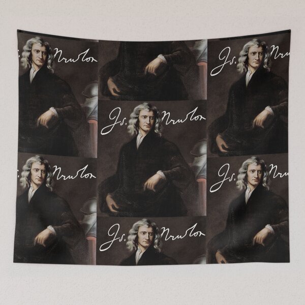 Item preview, Sir Isaac Newton - The Smartest Man to Ever Live designed and sold by EbtsOby.