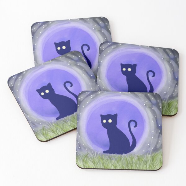 Item preview, Moon cat designed and sold by colorsofcherry.