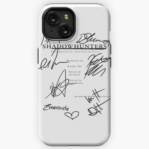 Shadowhunters iPhone Case for Sale by 1ive