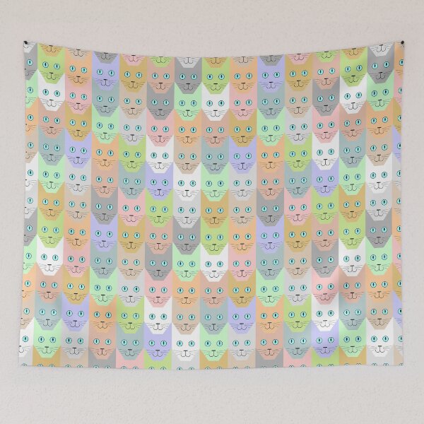 Item preview, Pastel cats designed and sold by elfina.