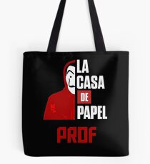La Casa De Papel Prof Tote Bag