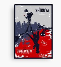 Shibuya/Metaverse Canvas Print