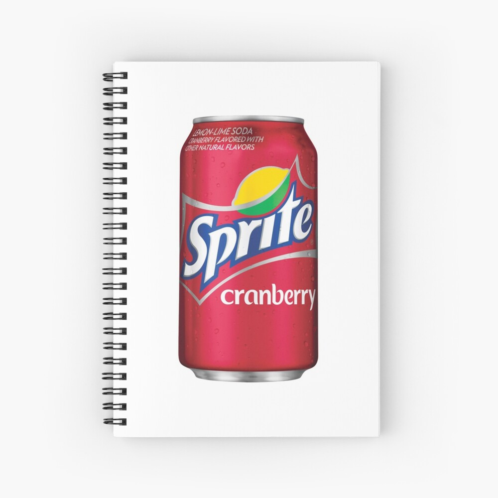 Sprite Cranberry Can Hardcover Journal By Eggowaffles Redbubble - roblox code for wanna sprite cranberry how to get free