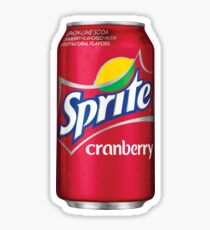 Sprite cranberry can Sticker