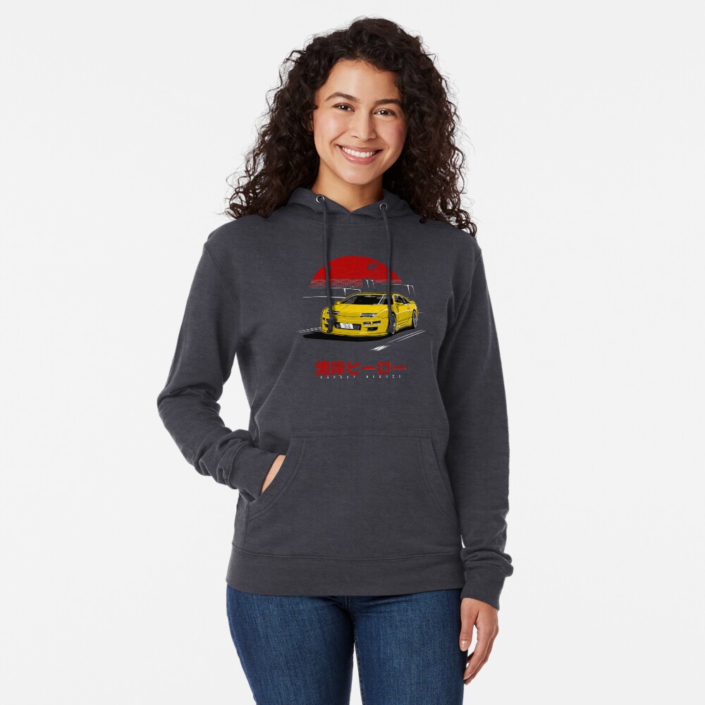 Wangan Heroes Z32 - Yellow Lightweight Hoodie