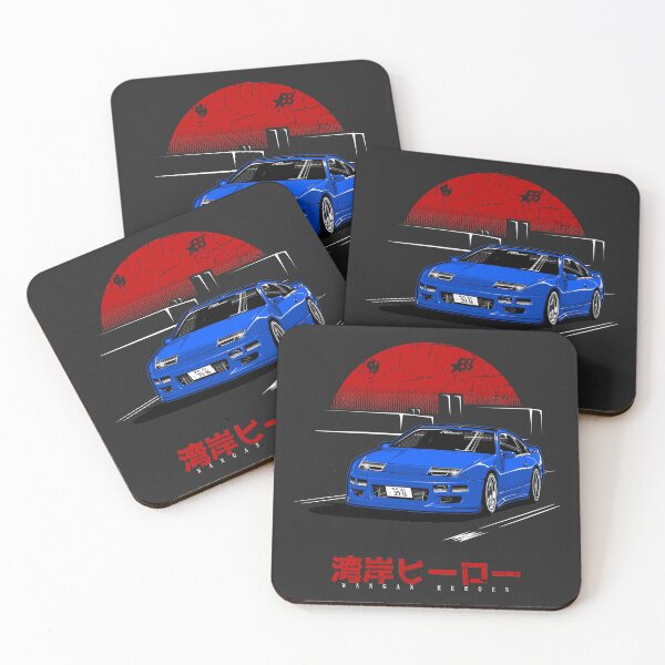 Item preview, Wangan Heroes Z32 - Blue designed and sold by BBsOriginal.