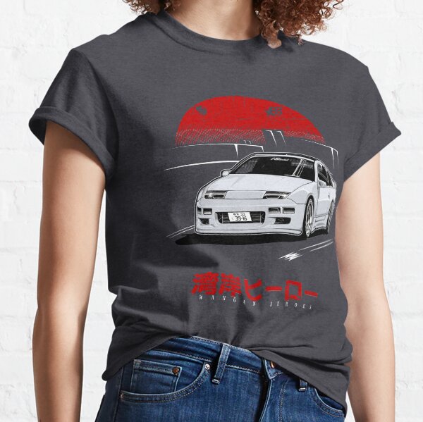 Wangan Heroes Z32 - White Classic T-Shirt