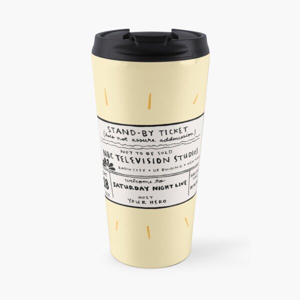 SNL Ticket Travel Mug