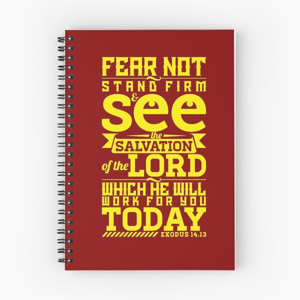 Item preview, Exodus 14:13, Fear not, stand firm, Christian, Bible Verse designed and sold by ChristianLife.
