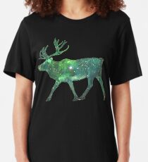 Nebulous Caribou Slim Fit T-Shirt