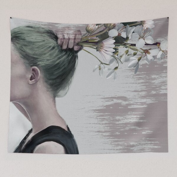 Item preview, Flower ponytail ... designed and sold by Underdott.