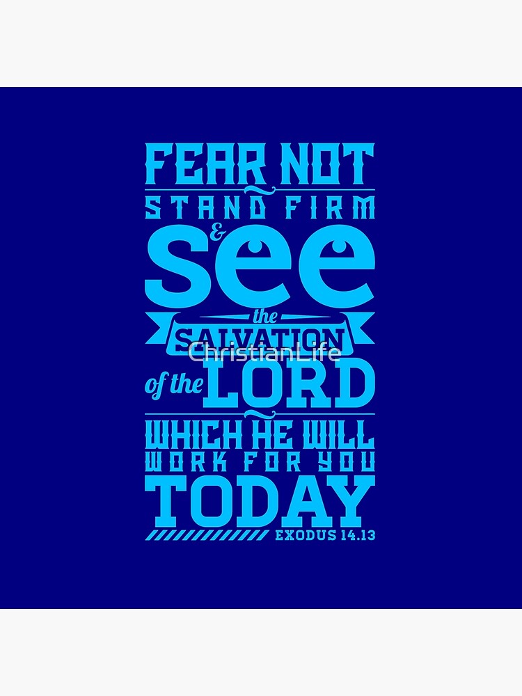 fear not stand firm