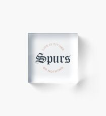 Spurs or nothing Acrylic Block