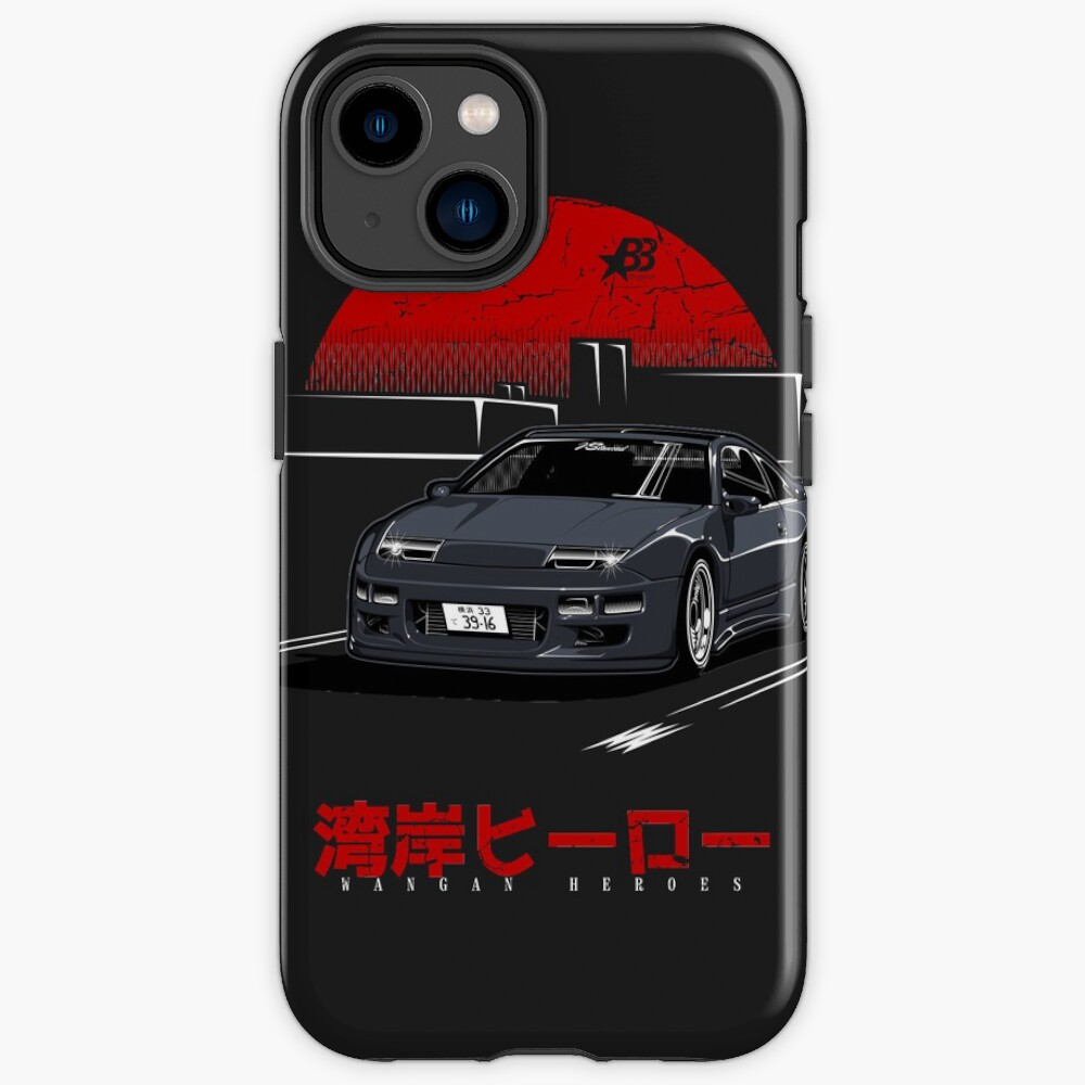 Wangan Heroes Z32 - Black iPhone Case