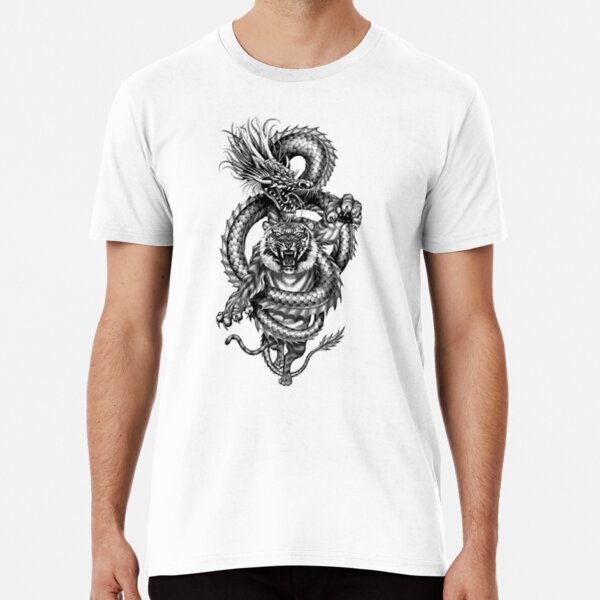 Tiger and Dragon Premium T-Shirt