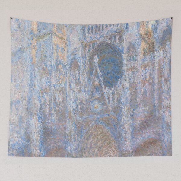 Item preview, Claude Monet, Rouen Cathedral, West Façade, 1894 Painting designed and sold by VibrantDesign.