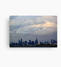 Melbourne Cloud Canvas Print